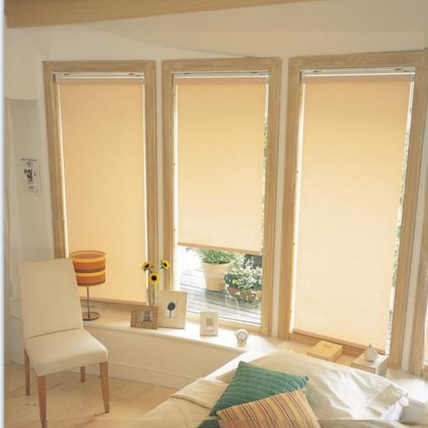 The advantage of the cordless roller blinds.