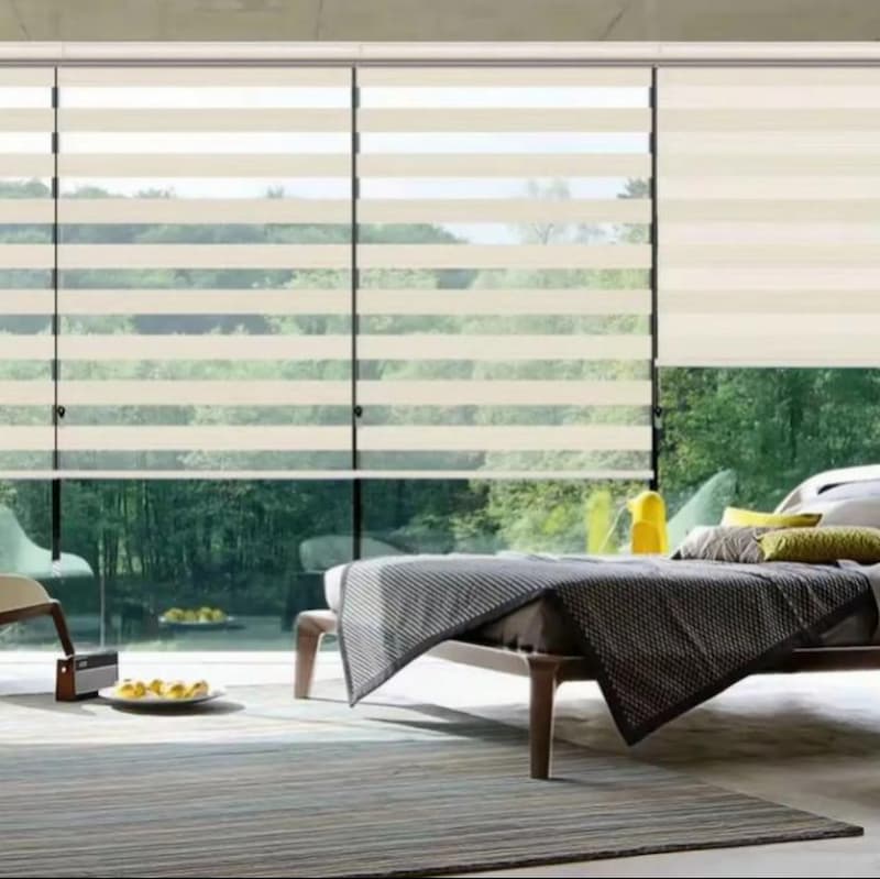 manual zebra roller shades
