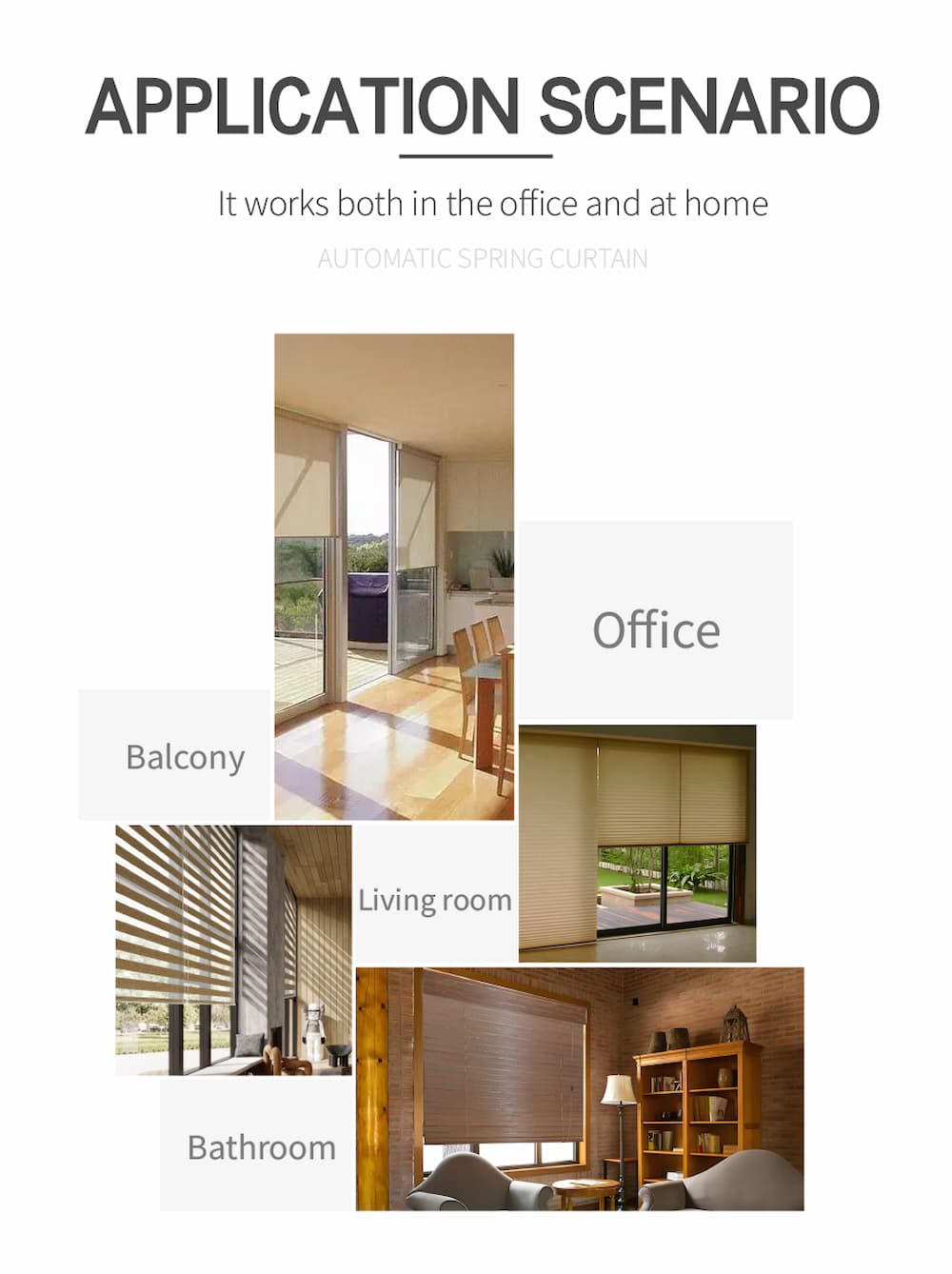 Spring Tension Blinds