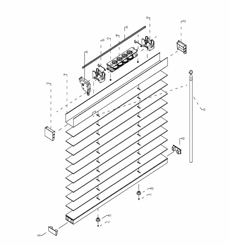 Pvc Blinds Spring Mechanism