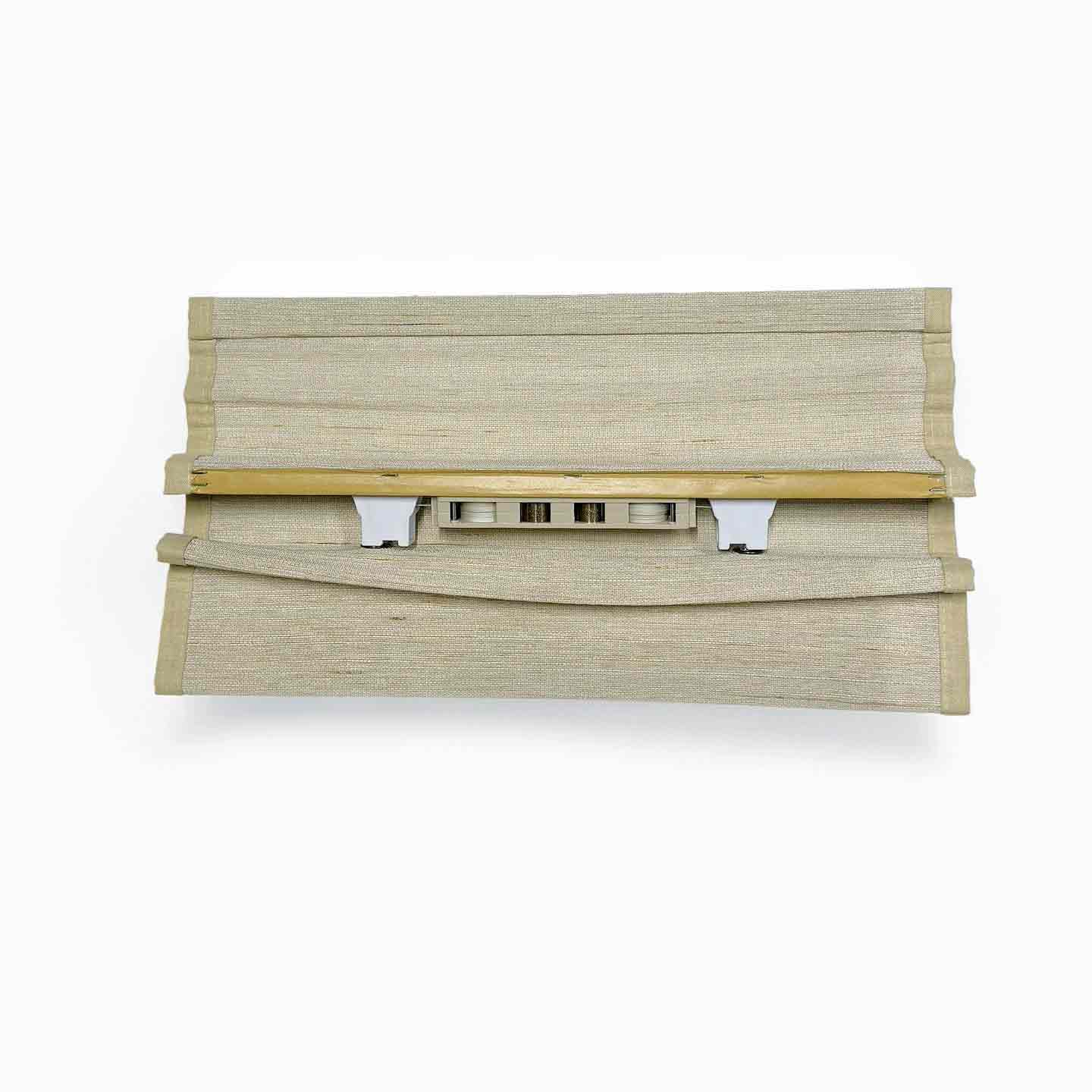 The Flat-Mount Cordless Spring System for Fabric Roman Blinds